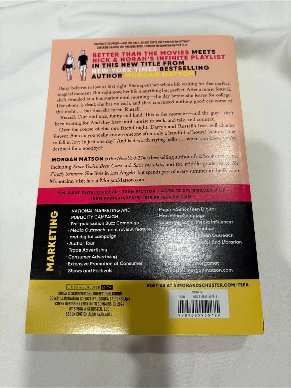The Ballad of Darcy & Russell - Pink & Yellow Cover - Picture 3 of 5